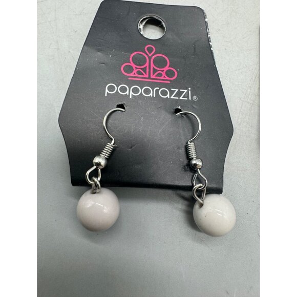 Paparazzi Dangling Earrings Set With Round Beads & Fishhook 2 Pairs READ - Picture 2 of 6